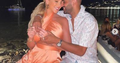 Real Housewives of Cheshire Dawn Ward’s daughter Taylor gets engaged to Riyad Mahrez - www.ok.co.uk - Manchester - Greece