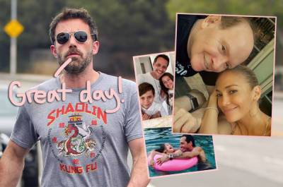 How Ben Affleck & Jennifer Lopez Spent Father's Day! - perezhilton.com