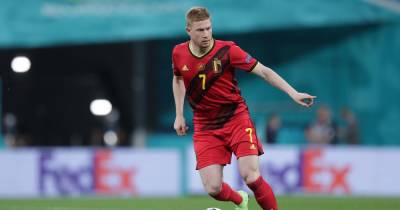 Man City star Kevin de Bruyne named in best Euro 2020 group stage line up - www.manchestereveningnews.co.uk - Manchester - Russia - Belgium