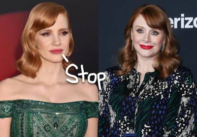Jessica Chastain Is 'F**king Sick' Of Being Confused For Bryce Dallas Howard In Hilarious TikTok Video - perezhilton.com - county Howard - county Dallas
