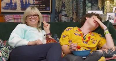 Gogglebox viewers cringe for Zoe Ball’s son Woody as she grills him about self-pleasure - www.ok.co.uk