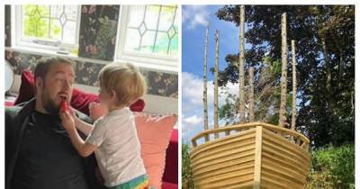 Jason Manford has built an awesome treehouse for his kids inspired by the Manchester weather - www.manchestereveningnews.co.uk - Manchester