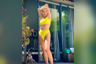 Sharon Stone flaunts bikini body at age 63 - nypost.com - county Stone