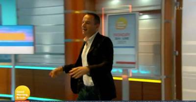 Susanna Reid takes cheeky swipe at Piers Morgan as Martin Lewis 'walks out' on GMB - www.ok.co.uk - Britain