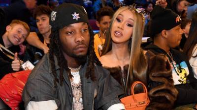 Cardi B Shares Cute New Pics of Daughter Kulture and Husband Offset Cradling Her Baby Bump - www.etonline.com