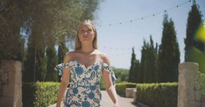 Love Island: Where to buy Laura Whitmore's blue and white two piece - www.manchestereveningnews.co.uk - Ireland