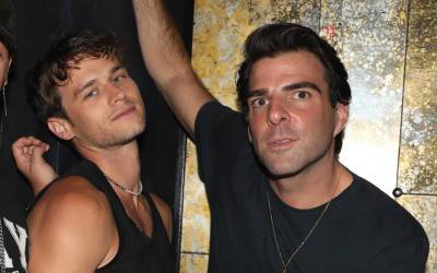 Zachary Quinto & Brandon Flynn Enjoy a Fun Night Out at NYC Pride Weekend Party! - www.justjared.com - New York