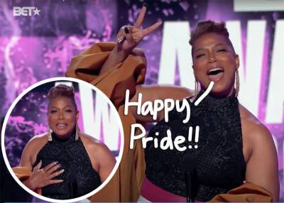 Queen Latifah Makes Rare Comment On Sexuality While Accepting Lifetime Achievement Award At BET Awards! - perezhilton.com