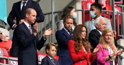 Prince George looks so grown up in suit as he attends Euros match with Kate and William - www.ok.co.uk - Germany - George