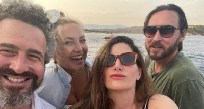 PHOTO: Kate Hudson and Kathryn Hahn have a How To Lose A Guy In 10 Days reunion as Knives Out 2 shoot begins - www.pinkvilla.com