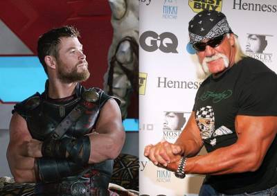 Hulk Hogan Compliments Chris Hemsworth’s ‘Hogan Pump’ As ‘Thor’ Star Bulks Up To Play Wrestling Icon In Biopic - etcanada.com