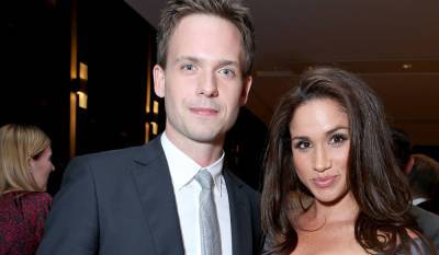 Meghan Markle's on-screen husband Patrick J. Adams welcomes baby daughter - see adorable photo - hellomagazine.com