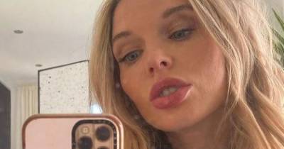 Helen Flanagan poses in her bikini at home after she was forced to cancel her holiday to Portugal - www.manchestereveningnews.co.uk - Britain - Portugal