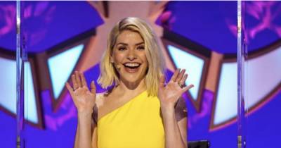 Holly Willoughby stuns in a yellow dress as guest judge for The Masked Dancer finale - www.ok.co.uk - Jordan