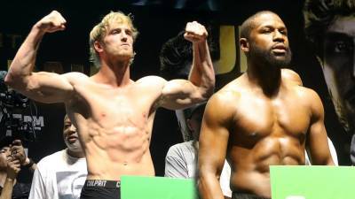 Floyd Mayweather vs. Logan Paul Boxing Event Ends Without a Knockout - www.etonline.com - Miami - Florida - county Garden