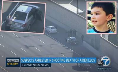 Two Suspects Arrested In Road Rage Shooting Death Of 6-Year-Old Boy On SoCal Highway - perezhilton.com - California - county Mesa