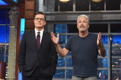 ‘The Late Show with Stephen Colbert’: Jon Stewart To Be CBS Show’s First In-Studio Guest On Return To Ed Sullivan Theater - deadline.com