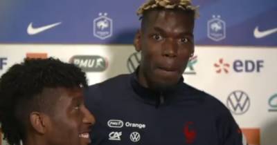 Manchester United star Paul Pogba makes quick exit after France teammates ask about PSG transfer - www.manchestereveningnews.co.uk - France - Manchester