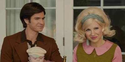 Jessica Chastain & Andrew Garfield Star in the New 'The Eyes of Tammy Faye' Trailer - Watch Here! - www.justjared.com