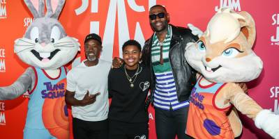 LeBron James, Don Cheadle & More Party With Bugs Bunny at 'Space Jam: A New Legacy' Event at Six Flags - www.justjared.com - county Valencia
