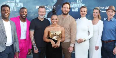 Chris Pratt, Edwin Hodge & More Stars Step Out For 'The Tomorrow War' Premiere - www.justjared.com - Los Angeles - California