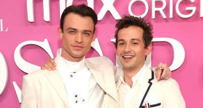 Thomas Doherty & Eli Brown Twin in White Suits at 'Gossip Girl' Revival Premiere - www.justjared.com - New York