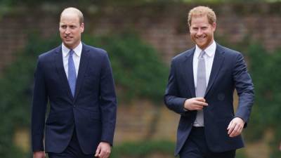 Prince Harry and Prince William Reunite to Unveil Statue of Mom Princess Diana - www.etonline.com - London