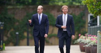 Princes William and Harry reunite to unveil statue of late mum Princess Diana - www.ok.co.uk - London