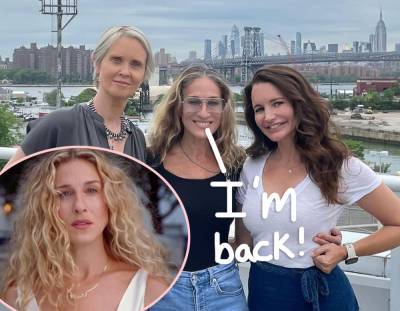 Sarah Jessica Parker Shares Photos From Her First Day Of Sex And The City Reboot Filming! - perezhilton.com - New York