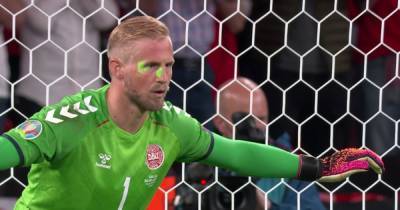 England fined after embarrassing Kasper Schmeichel laser incident in Euro 2020 semi-final - www.manchestereveningnews.co.uk - Denmark