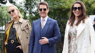 Tom Cruise Attends Wimbledon Finals With 'Mission Impossible' Co-Stars Hayley Atwell and Pom Klementieff - www.etonline.com - Australia - London