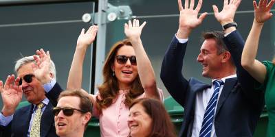 Kate Middleton Attends Final Day of Wimbledon With Her Father Michael - Find Out What She Said to Novak Djokovic! - www.justjared.com - London