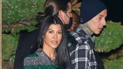 Kourtney Kardashian Leaves Racy Comment On Travis Barker’s Photo As They Enjoy Date Night - hollywoodlife.com