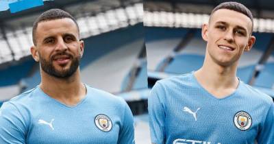 Man City unveil new Puma 2021/22 home shirt in tribute to Sergio Aguero - www.manchestereveningnews.co.uk - Manchester