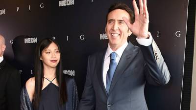 Nicolas Cage, 57, Holds Hands With Wife Riko Shibata, 26, On 1st Red Carpet Together — Photo - hollywoodlife.com - Los Angeles