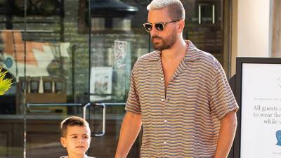 Scott Disick Son Reign, 6, Sport Matching Mohawks As They Goof Around In Cute Video - hollywoodlife.com