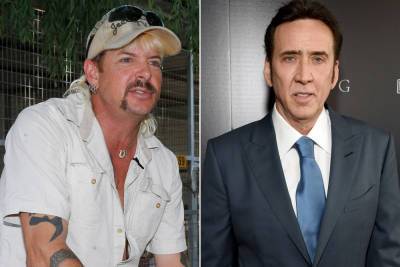 Nicolas Cage no longer playing Joe Exotic in Amazon ‘Tiger King’ show - nypost.com