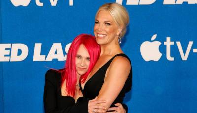 Juno Temple Debuts Pink Hair at 'Ted Lasso' Premiere, Where She Joined Hannah Waddingham & More! - www.justjared.com - Los Angeles