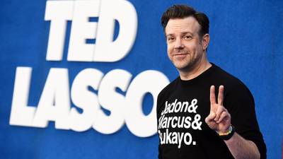 Jason Sudeikis Supports English Soccer Stars Hit By Racist Harassment At ‘Ted Lasso’ Premiere — Photos - hollywoodlife.com - Britain - Los Angeles - Italy - Sancho