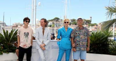 Cannes photo of Timothée Chalamet and Tilda Swinton becomes viral fashion meme - www.msn.com - France