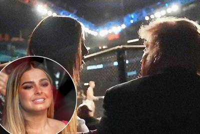 Addison Rae slammed for greeting ex-President Trump at event - nypost.com - Las Vegas