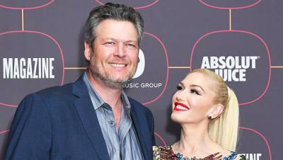 Gwen Stefani Teases Blake Shelton About Using Her Married Name: It’s ‘Gwen Shelton Now’ - hollywoodlife.com - Oklahoma - county Tishomingo