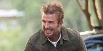 David Beckham Looks Totally Starstruck Meeting This Iconic Actor! - www.justjared.com - London