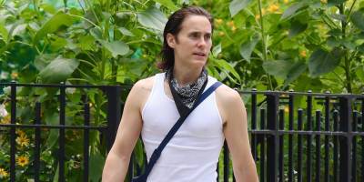 Jared Leto Shows Off His Physique After a Workout in Manhattan - www.justjared.com - city Manhattan, state New York - New York