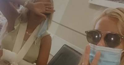 TOWIE's Amber Turner breaks her wrist during girls trip to sunny Mykonos - www.ok.co.uk - Greece