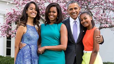 Barack Obama Jokes Daughters Sasha, 20, Malia, 22, Are ‘Afraid Of Michelle’ - hollywoodlife.com - USA
