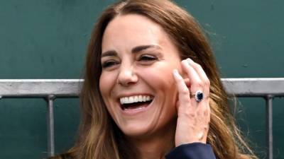 Kate Middleton Is All Smiles at Wimbledon After Not Attending Princess Diana Statue Unveiling - www.etonline.com
