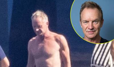 Sting Shows Off Fit Body in a Speedo Ahead of 70th Birthday! - www.justjared.com - Italy