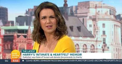 Susanna Reid defends Prince Harry on GMB over 'wholly truthful' book announcement - www.manchestereveningnews.co.uk