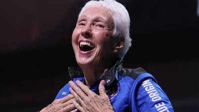 Wally Funk Becomes the Oldest Person to Fly in Space at 82 Years Old - www.glamour.com